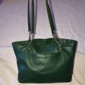 Forest Green Michael Kors Shoulder Bag